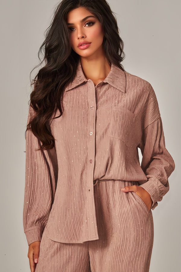 Soft Glam Lounge Set Mocha Mouse