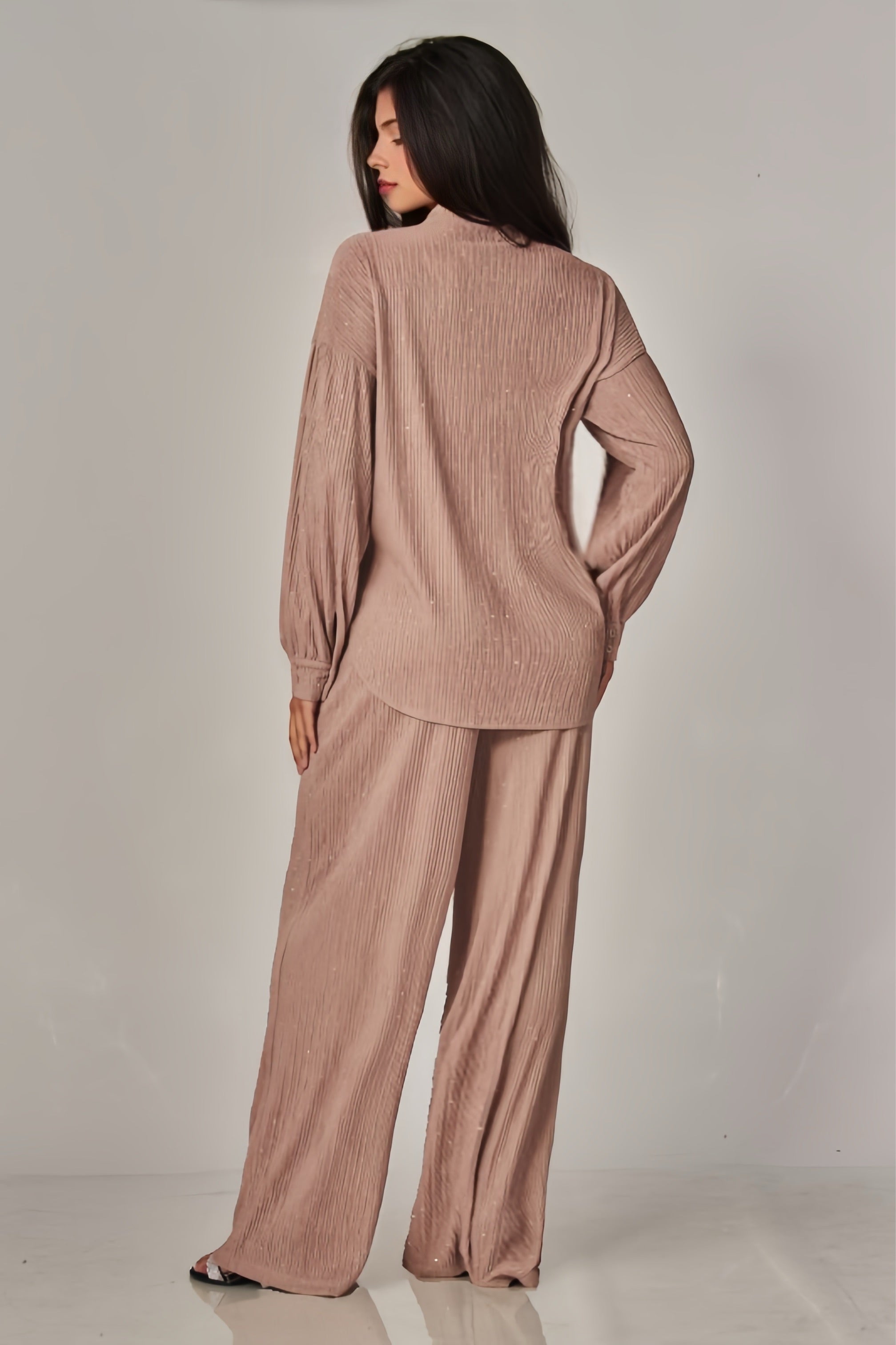 Soft Glam Lounge Set Mocha Mouse