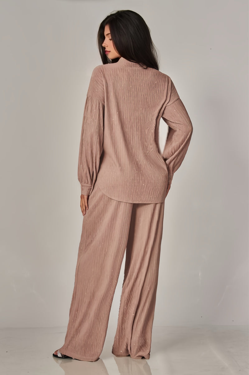 Soft Glam Lounge Set Mocha Mouse