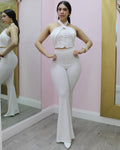 Timeless Elegance White Jumpsuit