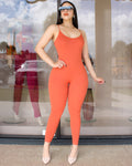 Stay Together Terracotta Onesize Jumpsuit