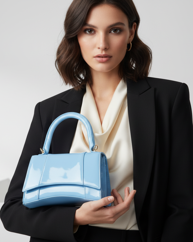 Take It With Me Mini Bag Aqua Blue