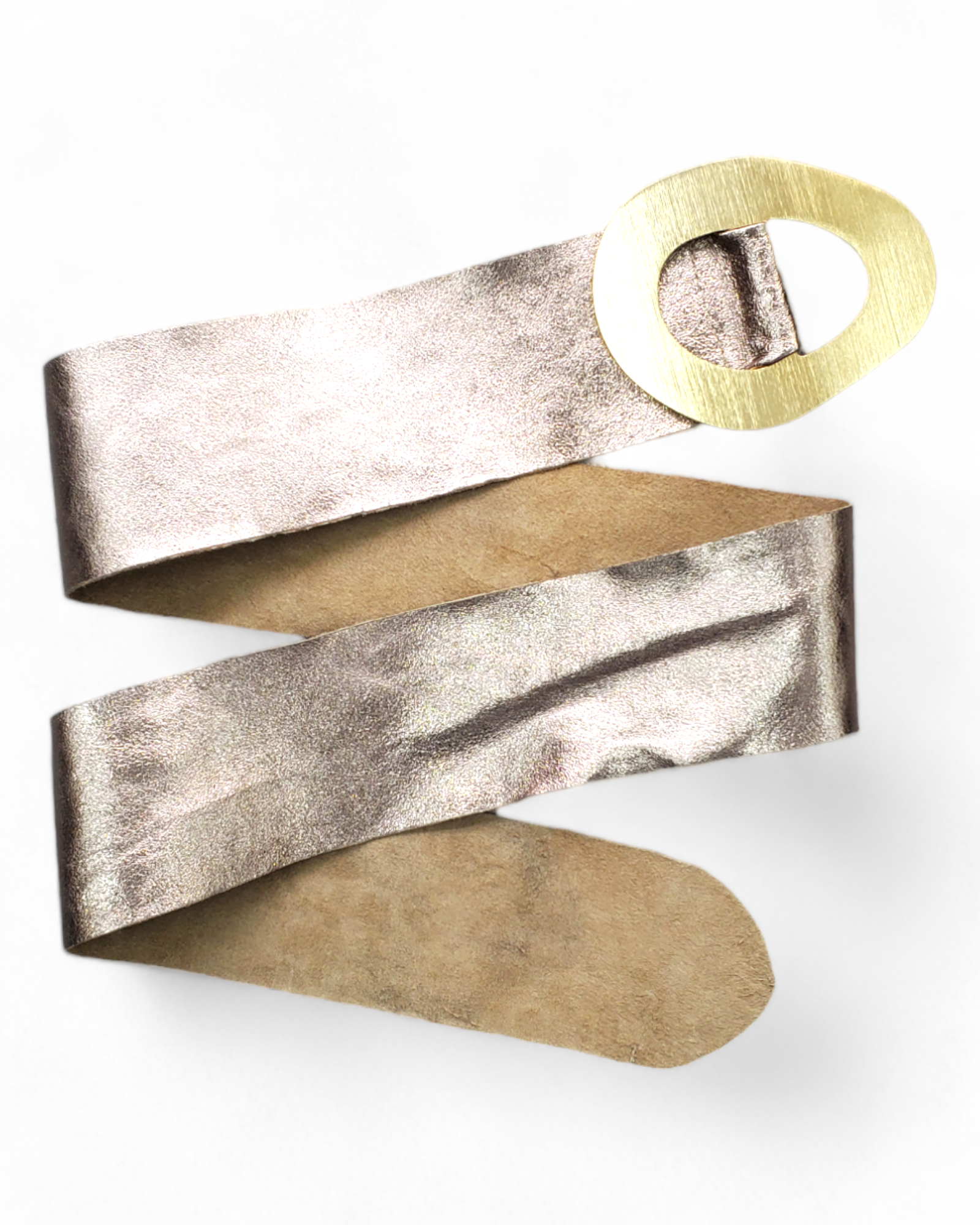 Nice Touch Oval Buckle Genuine Leather Belt - Elevate Your Look With Timeless Style And Durable Craftsmanship