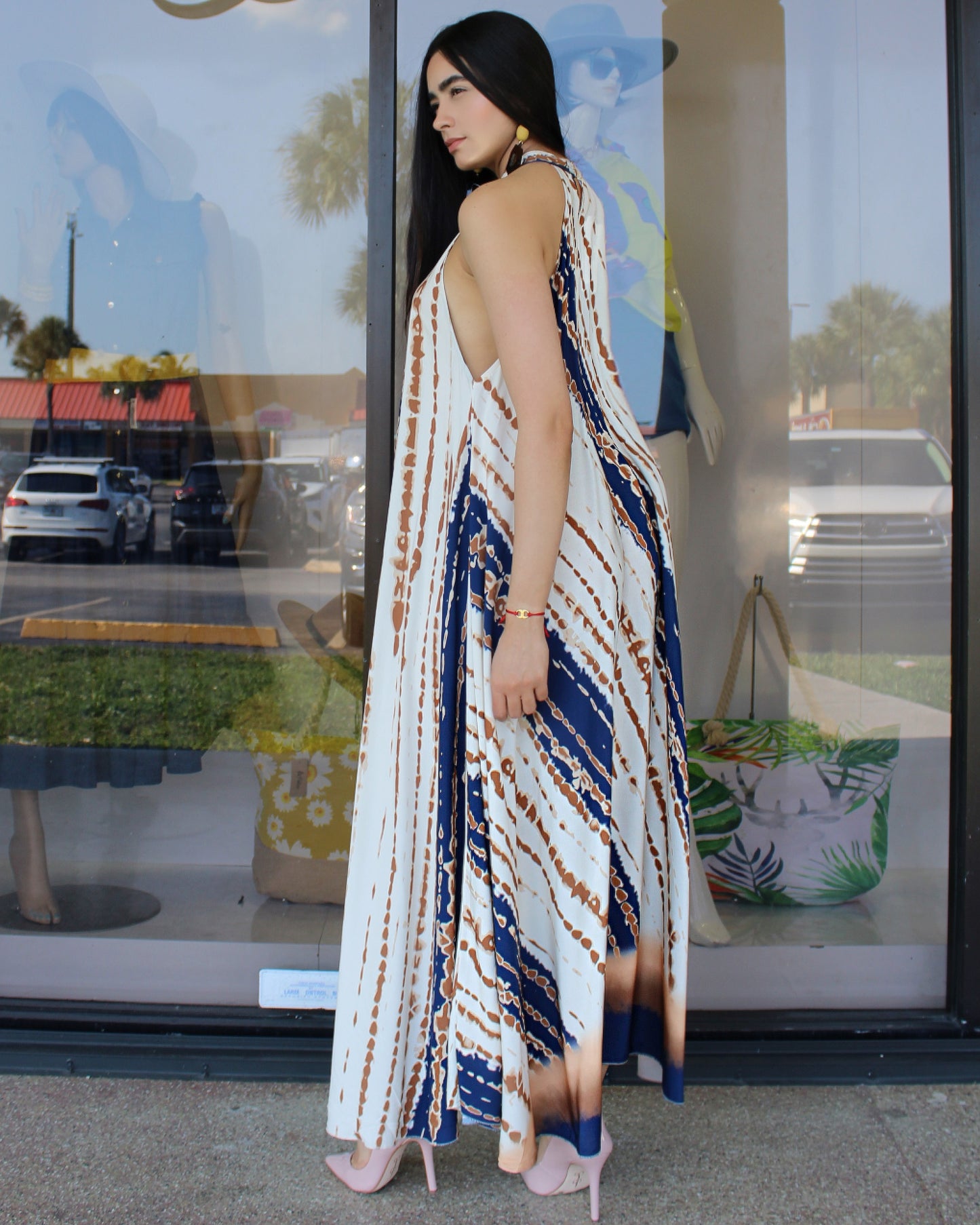 Made To Impress Maxi  Dress Multicolor