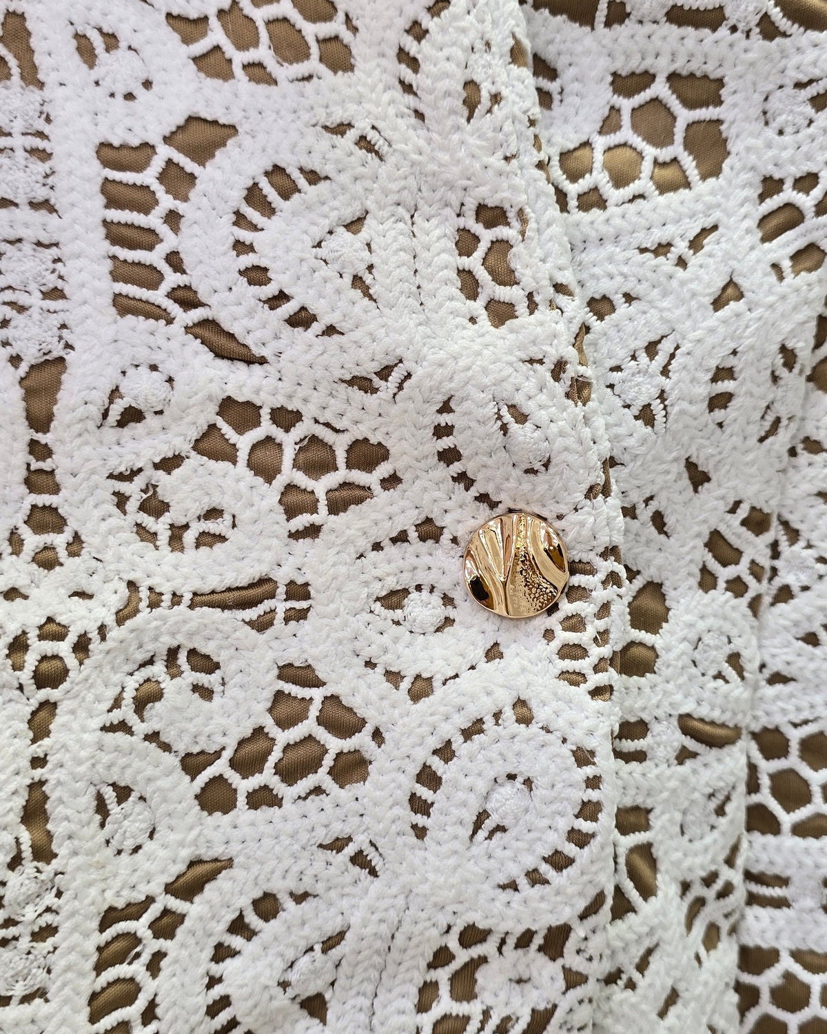 WHITE — Ivory Grace Lace Pant Set
