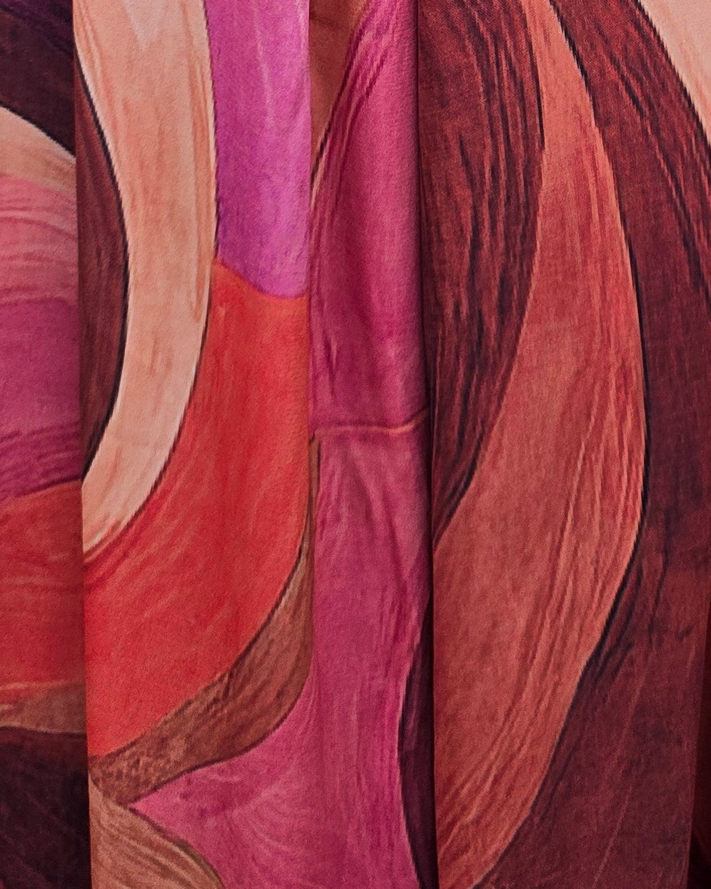 Sunset Muse Satin Halter Maxi Jumpsuit