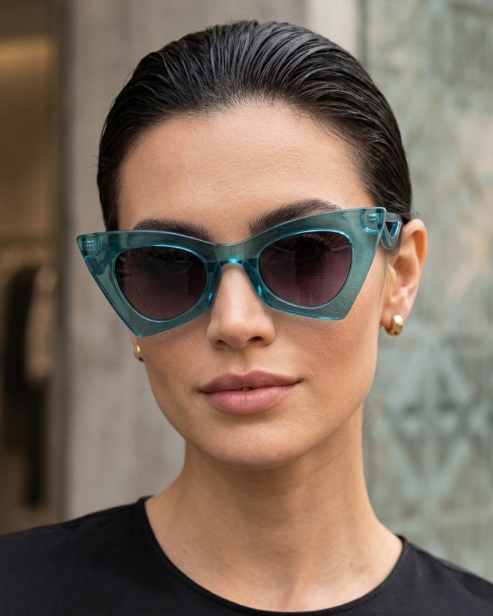 Clash Of Blue Sunglasses - UV Protected Polycarbonate Lenses For All Day Style And Comfort