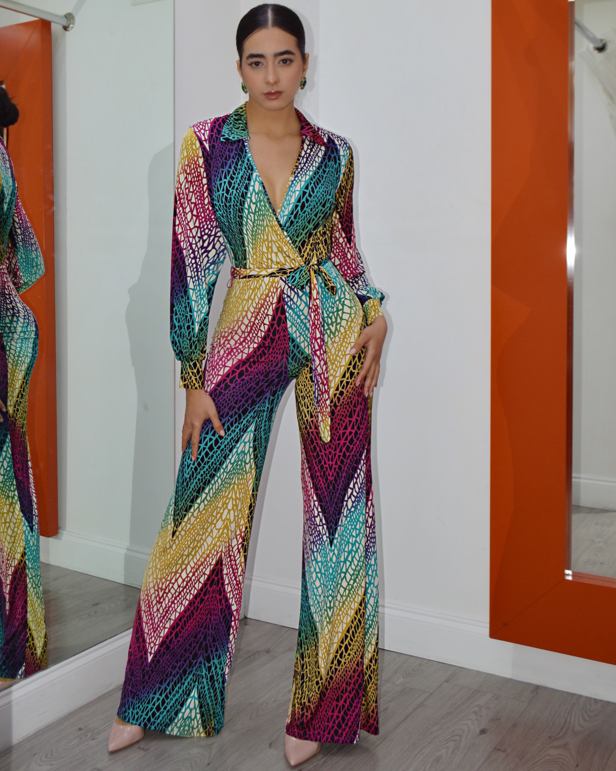 That's Exactly My Type Of Print Jumpsuit