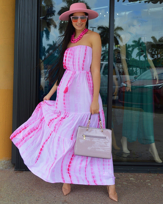 Touch of Tie Dye Maxi Dress