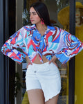 Fashion Talk Aloud High Waist Denim Skort - Cotton Spandex Stretch For Comfortable Flattering Fit