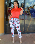Love Me  Italian Pants - La Epoca Fashion 