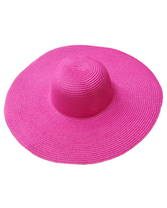 Vacation Is Calling  Long Hat Fuscia
