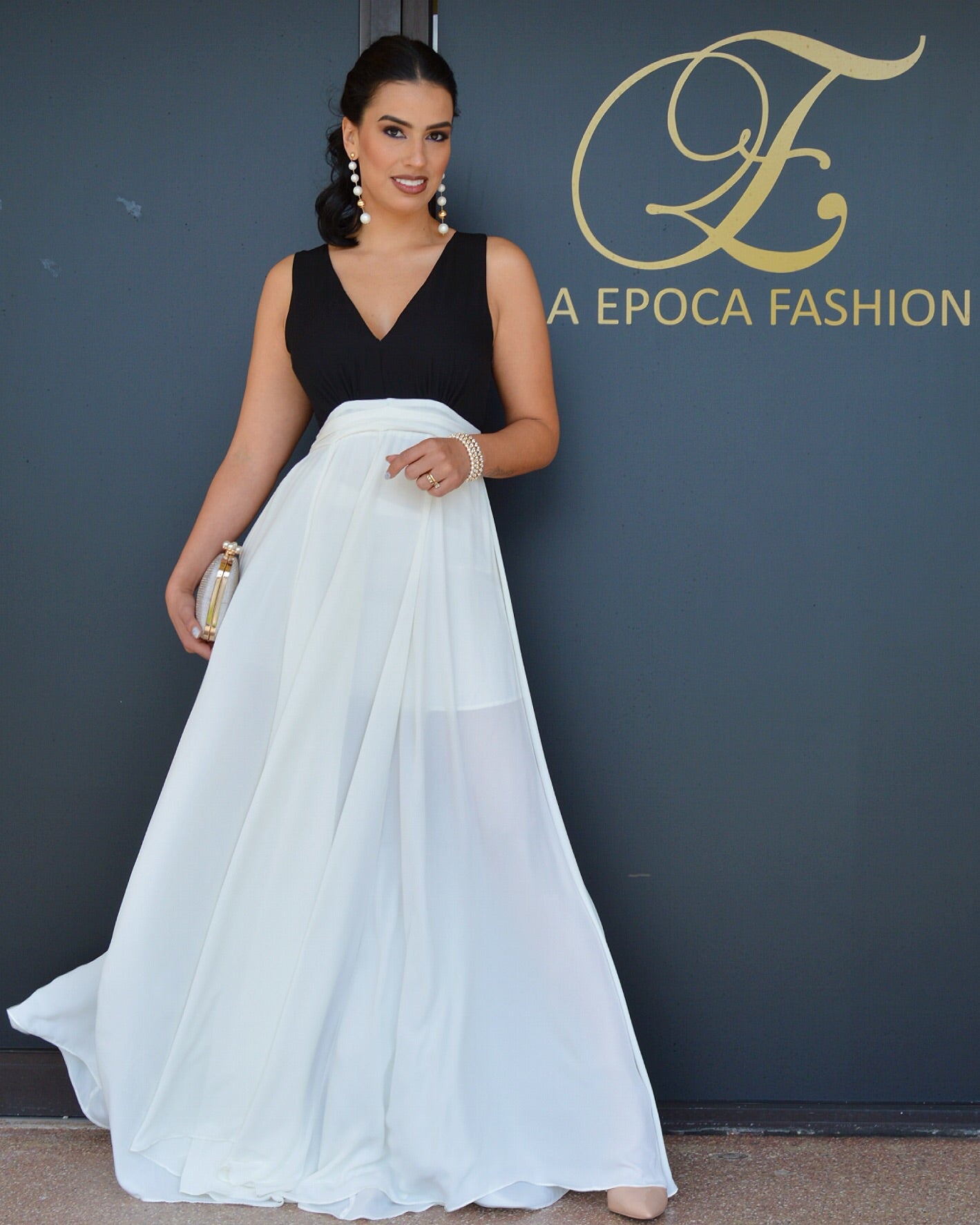 She just Can’t get Enough Glam Gown Dress - La Epoca Fashion 