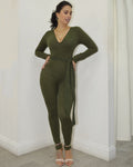 Kloe is Cute Cozy  Sweater Jumpsuit - La Epoca Fashion 
