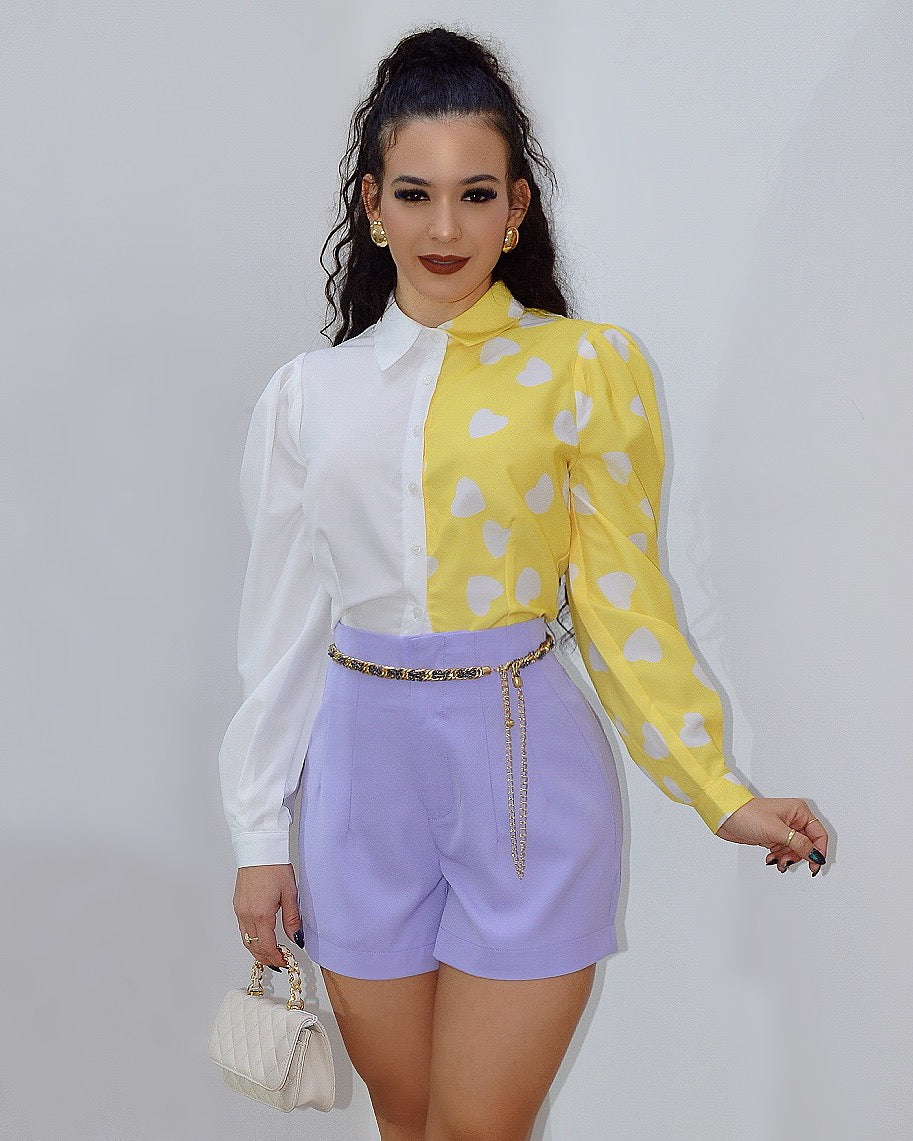 Call Me Out Fast High Waist Shorts Mid Rise Fit No Stretch Comfortable Everyday Wear